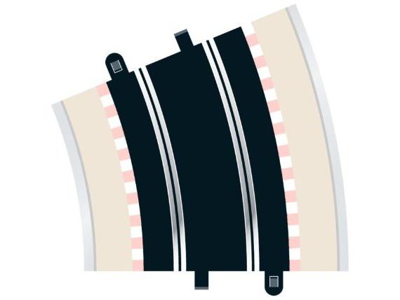Scalextric Radius 4 Curve 22.5 x 2-Scalextric-Diecast Model Centre