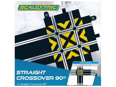 Scalextric Straight 90 Crossroads-Scalextric-Diecast Model Centre