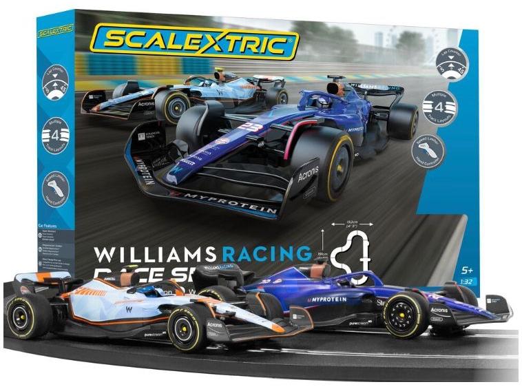 Scalextric Williams Racing Race Set Standard Analogue Set 1:32 Scale-Scalextric-Diecast Model Centre