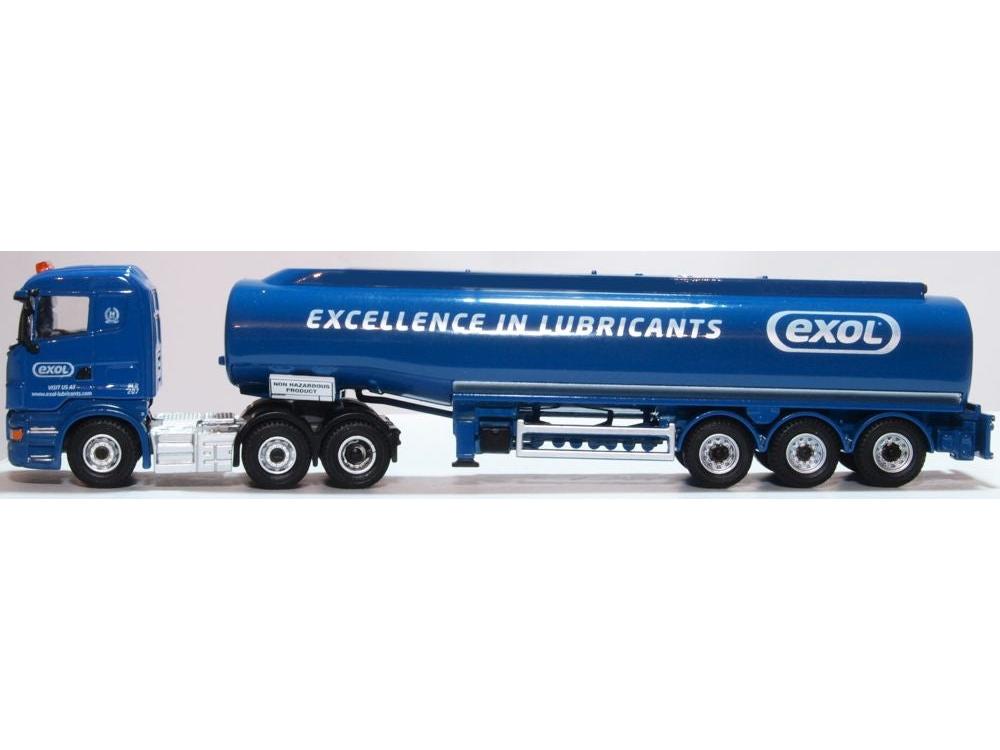 Scania Highline Tanker Exol 1:76 Scale Diecast Truck – Oxford Diecast-Oxford Diecast-Diecast Model Centre