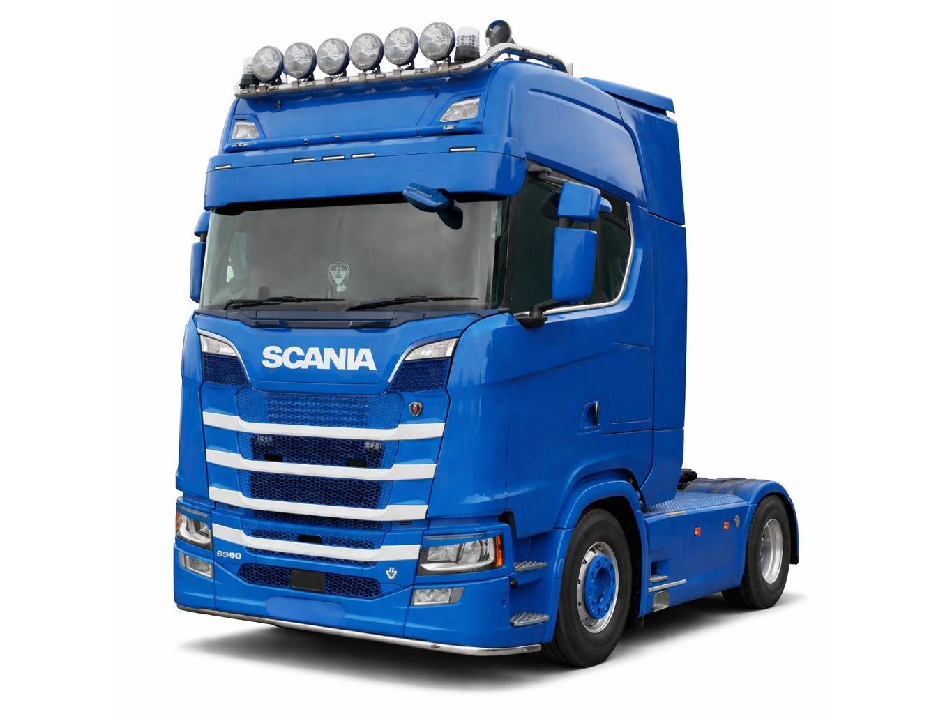 Scania S580 Blue 2024 1:43 Scale Solido Diecast Model Truck-Solido-Diecast Model Centre