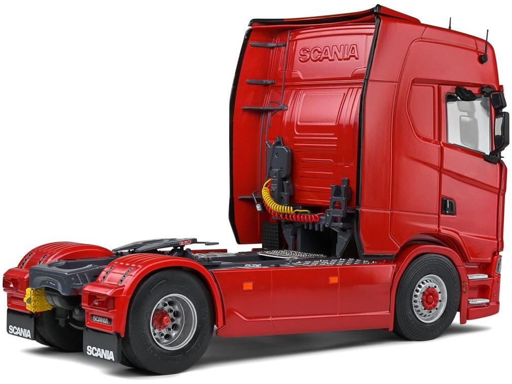 Scania S580 Red 2024 1:43 Scale Solido Diecast Model Truck-Solido-Diecast Model Centre