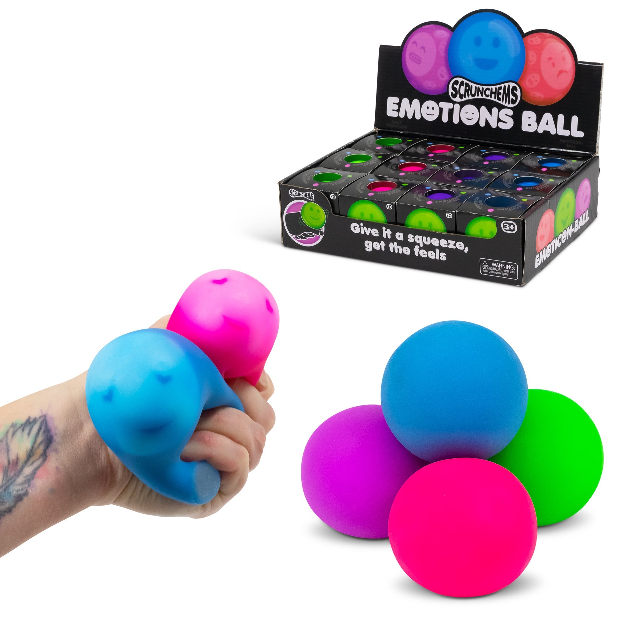 Scrunchems Emotions Ball-Diecast Model Centre-Diecast Model Centre
