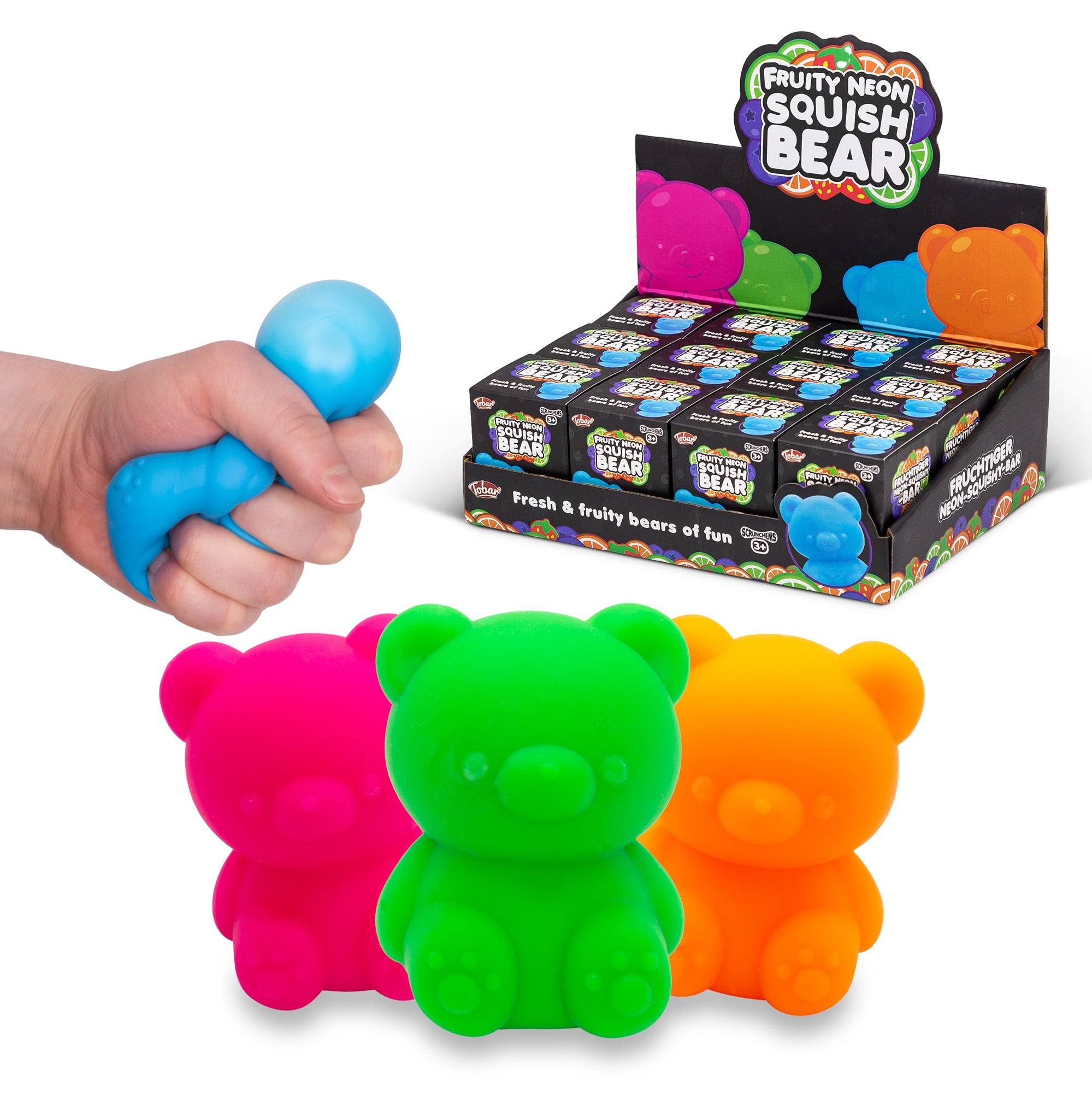 Scrunchems Fruity Neon Squish Bears-Diecast Model Centre-Diecast Model Centre