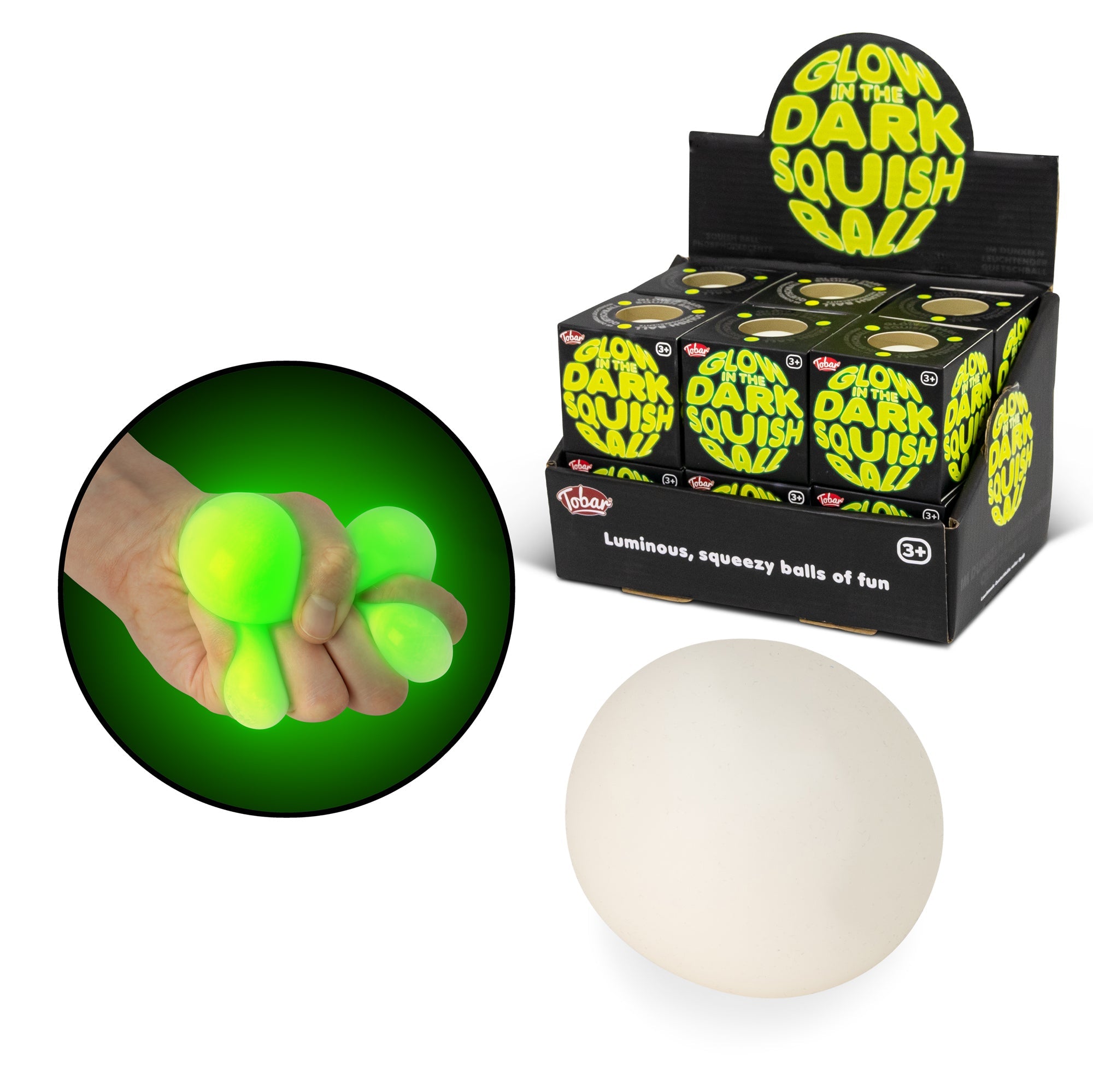 Scrunchems Glow In The Dark Squish Ball-Diecast Model Centre-Diecast Model Centre
