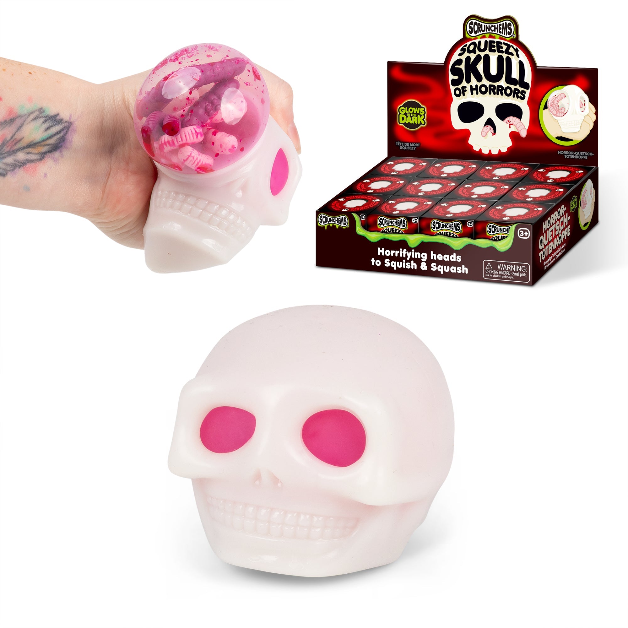Scrunchems Squeezy Skull Of Horrors-Diecast Model Centre-Diecast Model Centre