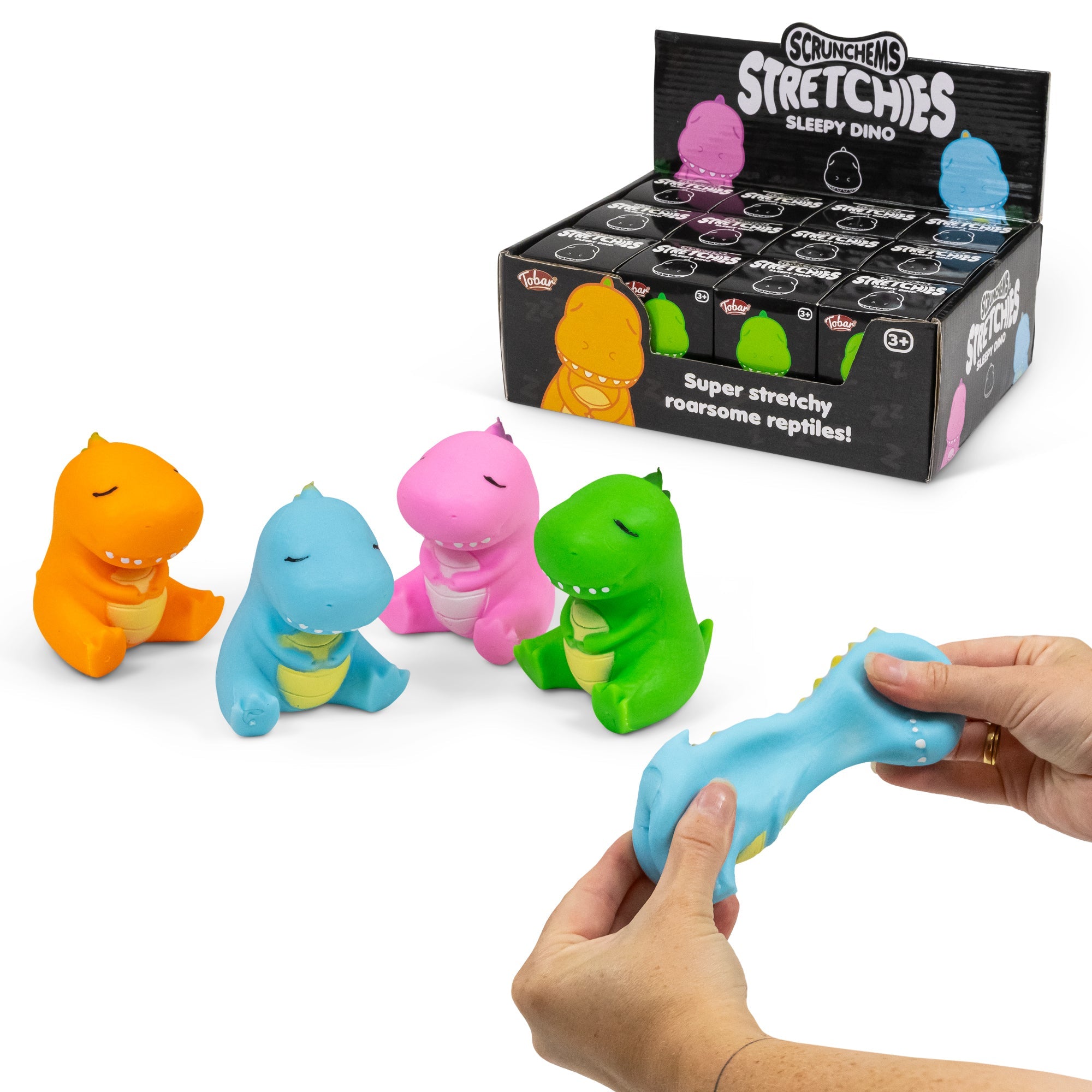 Scrunchems Stretchies Sleepy Dino-Diecast Model Centre-Diecast Model Centre