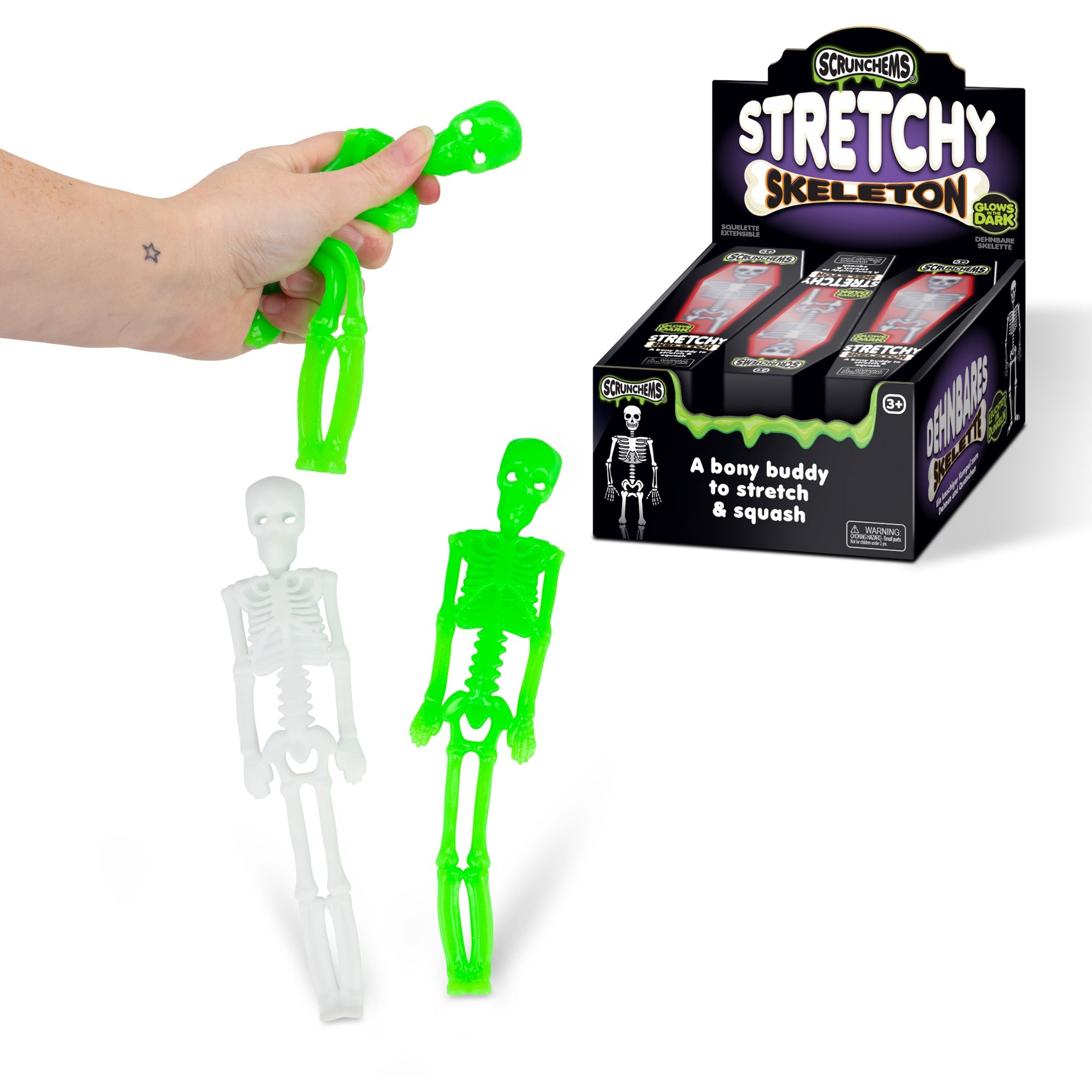 Scrunchems Stretchy Squishy Skeleton-Diecast Model Centre-Diecast Model Centre