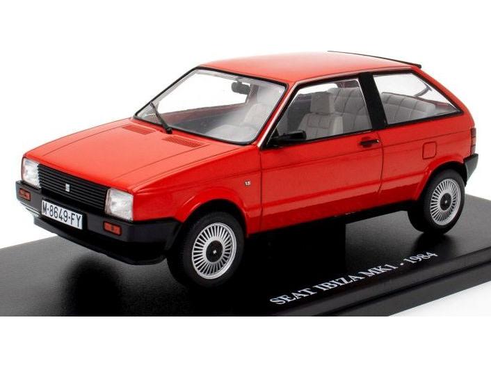 Seat Ibiza MK1 1984 Red 1:24 Scale Unbranded Diecast Model Car-Unbranded-Diecast Model Centre