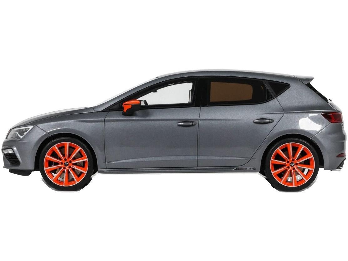 Seat Leon Mk3 Cupra Performance Pack Monsoon Grey X7R 2018 1:18 Scale Resin Car – OttOmobile-OttOmobile-Diecast Model Centre