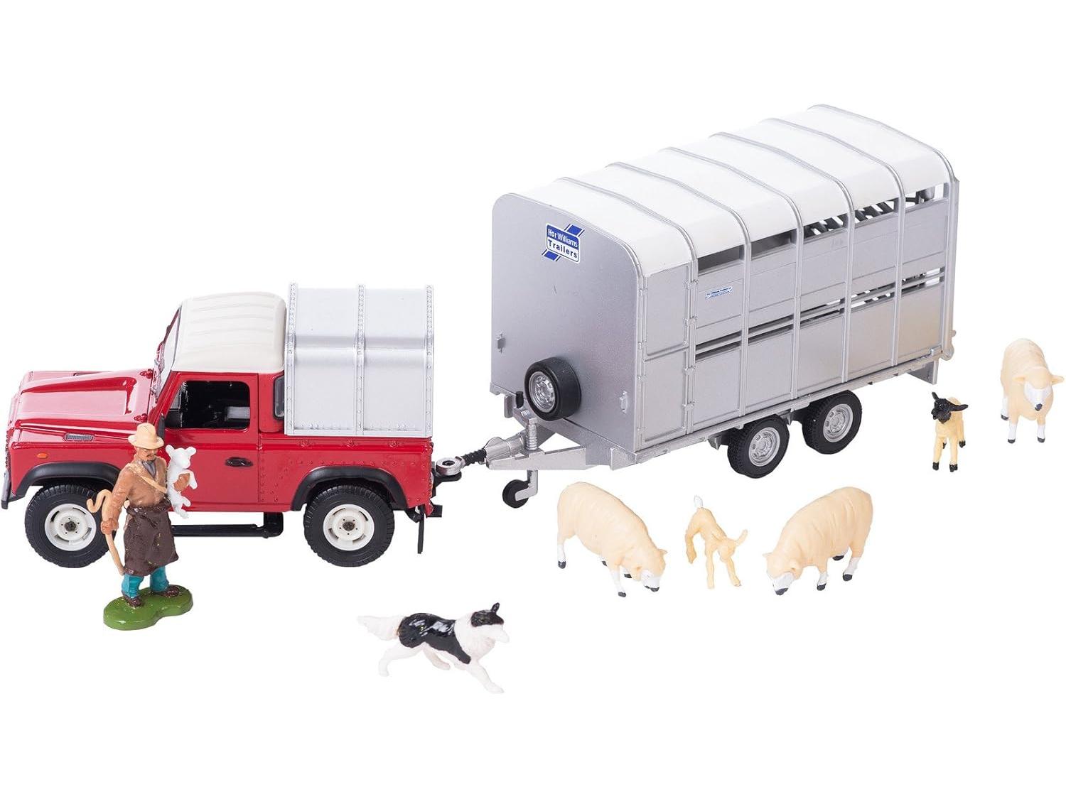 Sheep Farmer Set 1:32 Scale Britains-Britains-Diecast Model Centre