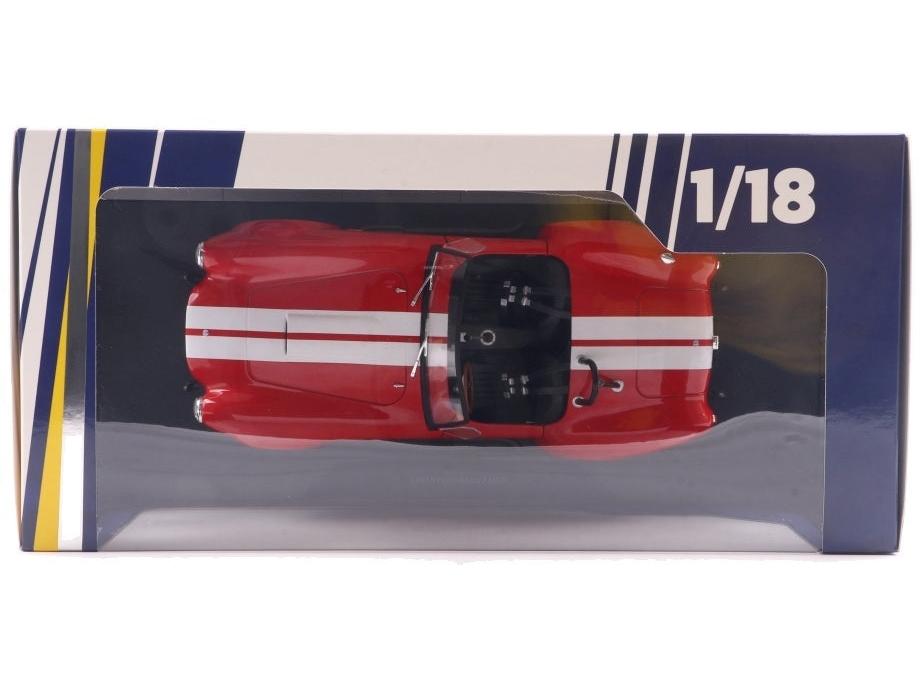 Shelby Cobra 427 S/C Red 1965 1:18 Scale Diecast Model Car – Solido-Solido-Diecast Model Centre