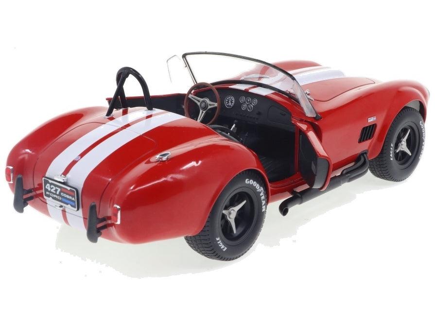 Shelby Cobra 427 S/C Red 1965 1:18 Scale Diecast Model Car – Solido-Solido-Diecast Model Centre