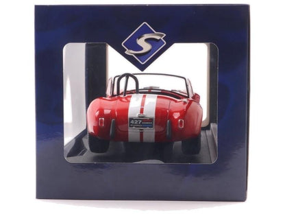 Shelby Cobra 427 S/C Red 1965 1:18 Scale Diecast Model Car – Solido-Solido-Diecast Model Centre