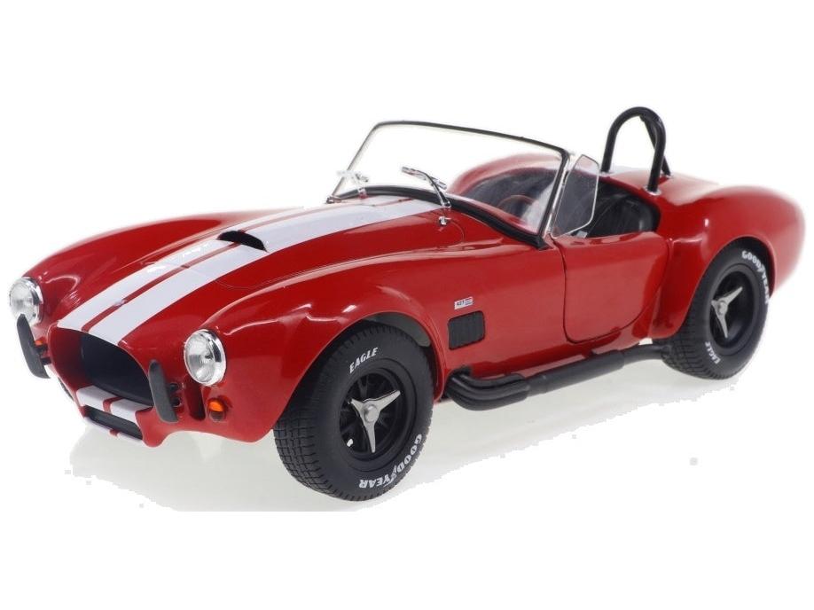 Shelby Cobra 427 S/C Red 1965 1:18 Scale Diecast Model Car – Solido-Solido-Diecast Model Centre