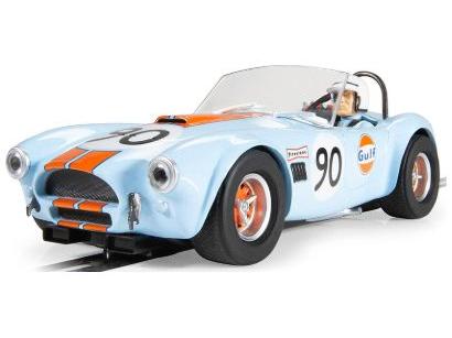 Shelby Cobra - Gulf in Clear Box 1:32 Scale Scalextric-Scalextric-Diecast Model Centre