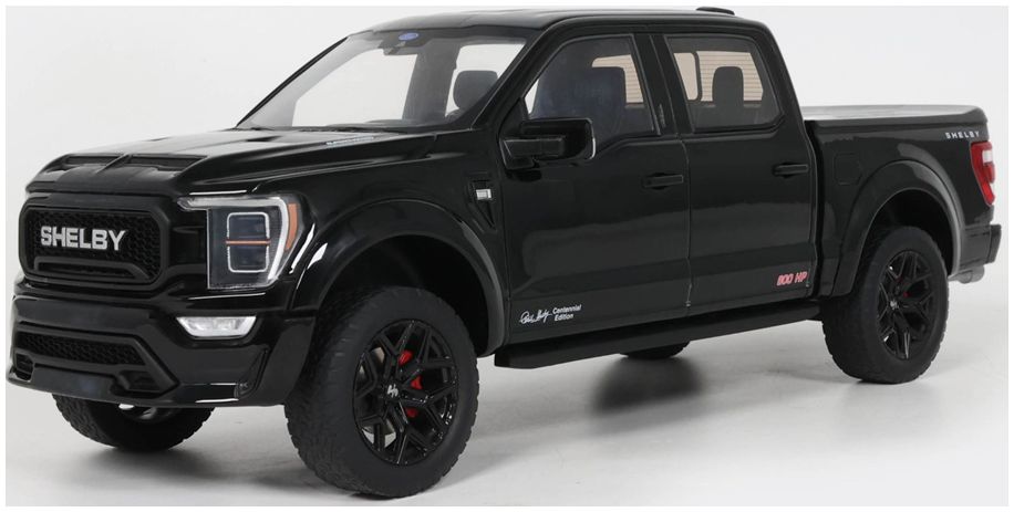 Shelby F-150 Centennial Edition Black 2024 1:18 Scale GT Spirit Resin Model Car-GT Spirit-Diecast Model Centre