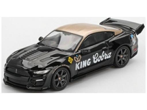 Shelby GT500 Dragon Snake Concept Black Gold (LHD) Blister Packaging 1:64 Scale MINI GT Diecast Model Car-MINI GT-Diecast Model Centre