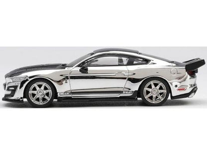 Shelby GT500 Dragon Snake Concept Chrome Silver (LHD) 1:64 Scale Diecast Model Car – MINI GT-MINI GT-Diecast Model Centre