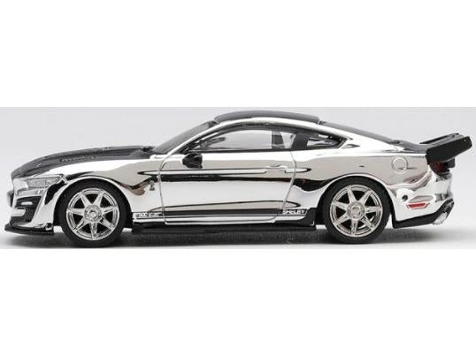 Shelby GT500 Dragon Snake Concept Chrome Silver (LHD) 1:64 Scale Diecast Model Car – MINI GT-MINI GT-Diecast Model Centre