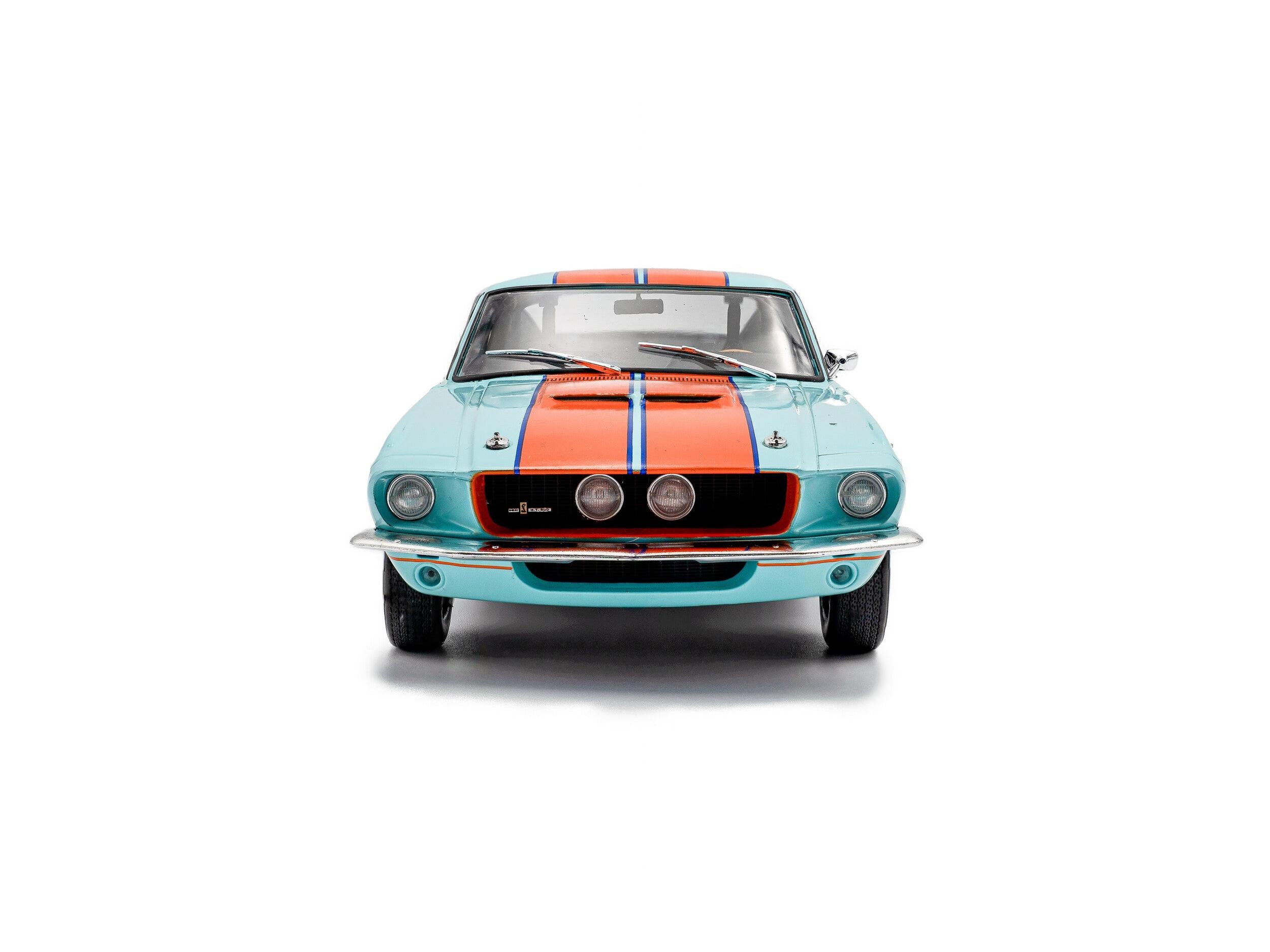 Shelby GT500 diecast 1:18 Racing Tribute Gulf #4 1967 Solido-Solido-Diecast Model Centre