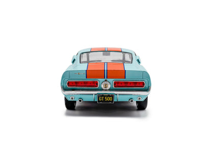 Shelby GT500 diecast 1:18 Racing Tribute Gulf #4 1967 Solido-Solido-Diecast Model Centre
