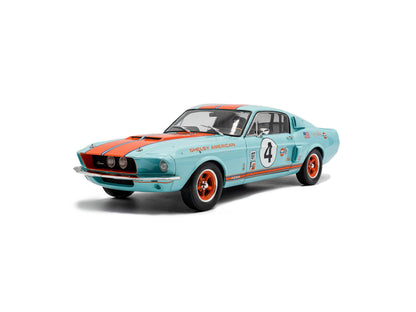 Shelby GT500 diecast 1:18 Racing Tribute Gulf #4 1967 Solido-Solido-Diecast Model Centre