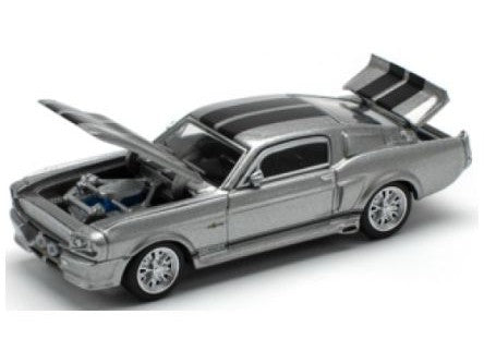 Shelby Mustang GT500 1967 grey - 1:64 Scale Model Car-Pop Race-Diecast Model Centre