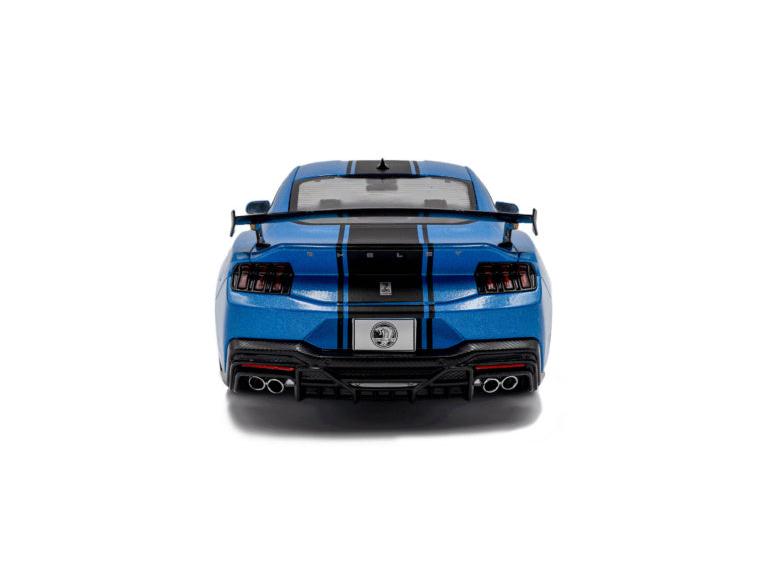 Shelby Mustang diecast 1:18 Super Snake Grabber Blue Metallic 2025 Solido-Solido-Diecast Model Centre