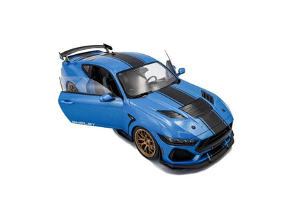 Shelby Mustang diecast 1:18 Super Snake Grabber Blue Metallic 2025 Solido-Solido-Diecast Model Centre