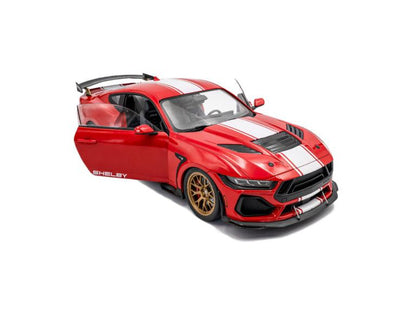 Shelby Mustang diecast 1:18 Super Snake Race Red 2025 Solido-Solido-Diecast Model Centre