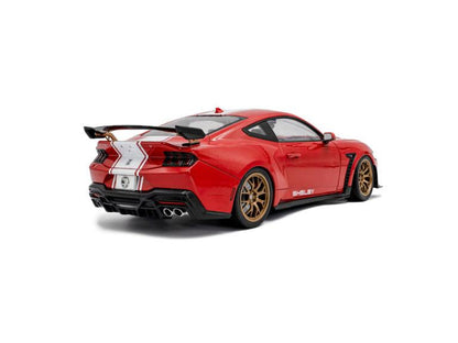 Shelby Mustang diecast 1:18 Super Snake Race Red 2025 Solido-Solido-Diecast Model Centre
