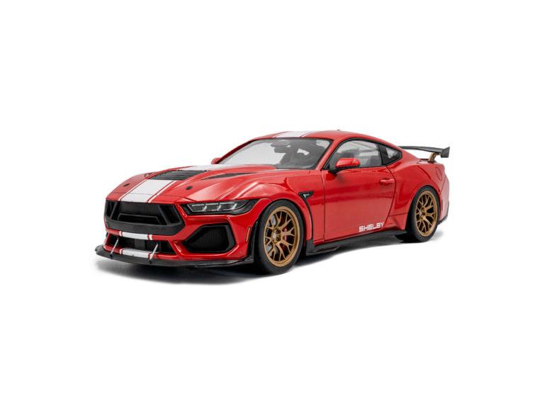Shelby Mustang diecast 1:18 Super Snake Race Red 2025 Solido-Solido-Diecast Model Centre