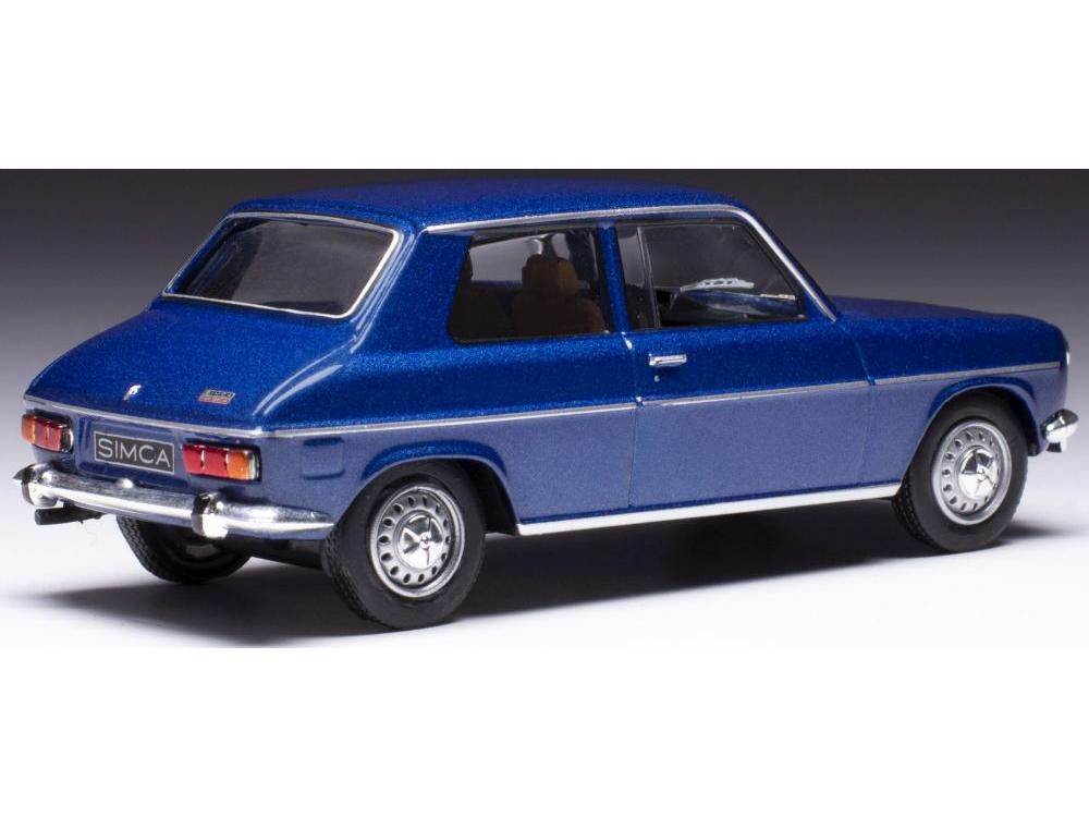 Simca 1100 Special Metallic Blue 1970 1:43 Scale IXO Diecast Model Car-IXO-Diecast Model Centre