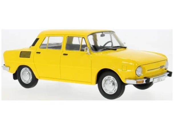 Skoda 100 Yellow 1969 1:18 Scale Model Car Group Diecast Model Car-Model Car Group-Diecast Model Centre