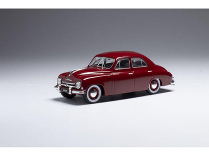 Skoda 1200 Red 1952 1:43 Scale IXO Diecast Model Car-IXO-Diecast Model Centre