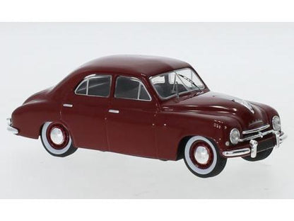 Skoda 1200 Red 1952 1:43 Scale IXO Diecast Model Car-IXO-Diecast Model Centre