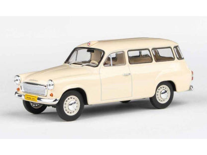 Skoda 1202 1964 Ambulance 1:43 Scale Abrex Diecast Model-Abrex-Diecast Model Centre