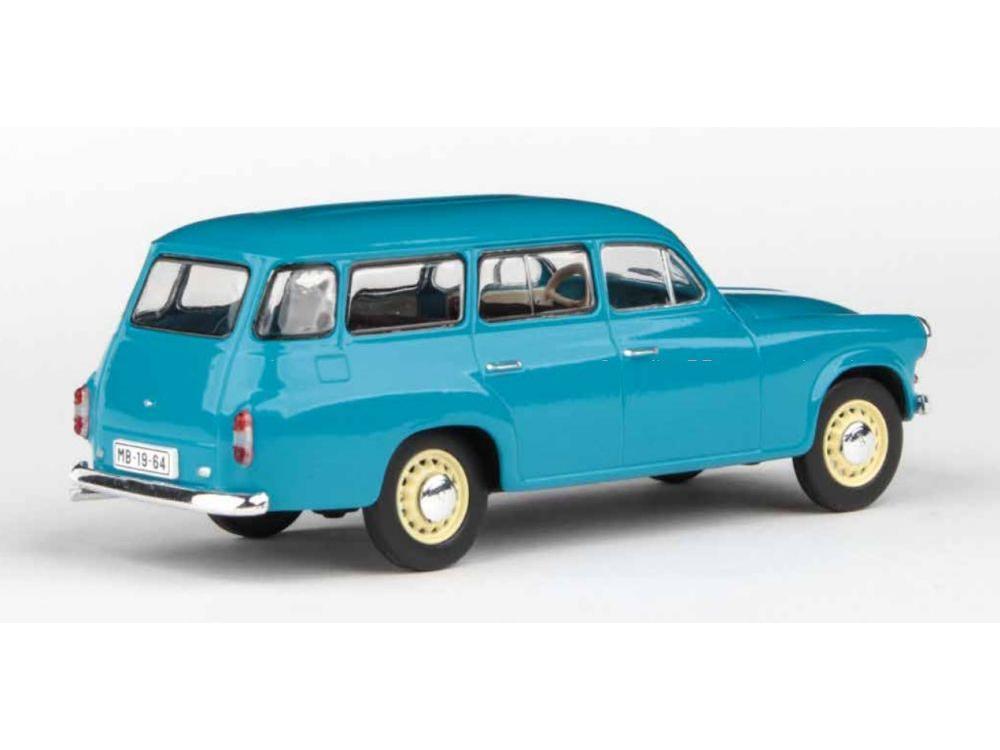 Skoda 1202 1964 Dark Turquoise 1:43 Scale Abrex Diecast Model Car-Abrex-Diecast Model Centre