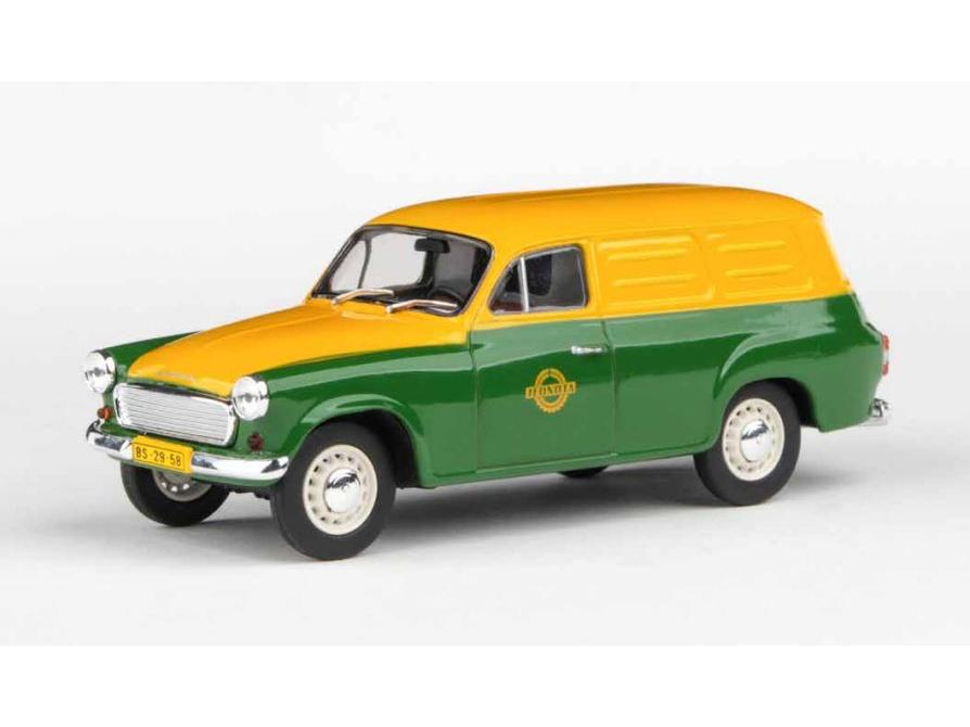 Skoda 1202 Panel Van 1965 Mobile Groceries 1:43 Scale Abrex Diecast Model-Abrex-Diecast Model Centre