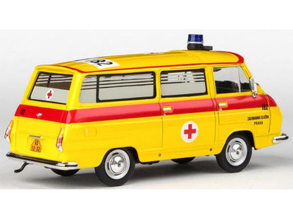 Skoda 1203 1974 Ambulance 1:43 Scale Abrex Diecast Model-Abrex-Diecast Model Centre
