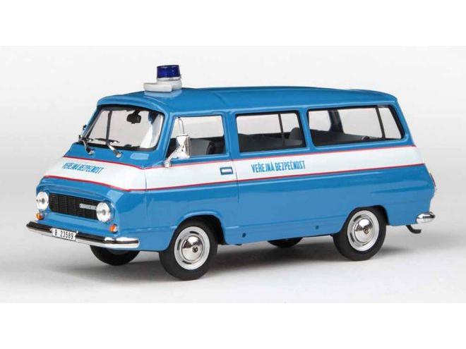 Skoda 1203 1974 Czechoslovak Communist Police 1:43 Scale Abrex Diecast Model-Abrex-Diecast Model Centre