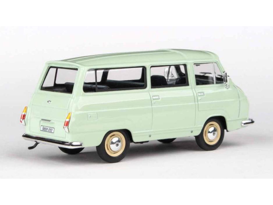 Skoda 1203 1974 Light Green 1:43 Scale Abrex Diecast Model Car-Abrex-Diecast Model Centre