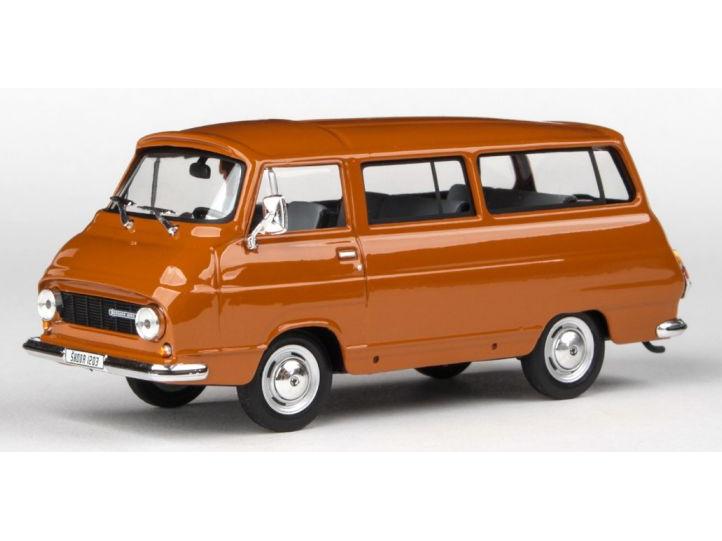 Skoda 1203 1974 Ochre Brown 1:43 Scale Abrex Diecast Model Car-Abrex-Diecast Model Centre