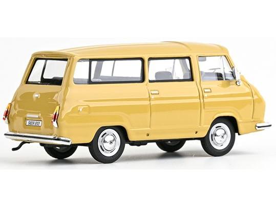 Skoda 1203 1974 Sahara Sand 1:43 Scale Diecast Model Car – Abrex-Abrex-Diecast Model Centre