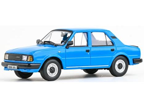 Skoda 120L 1984 Abrex Blue 1:43 Scale Diecast Car – Abrex-Abrex-Diecast Model Centre