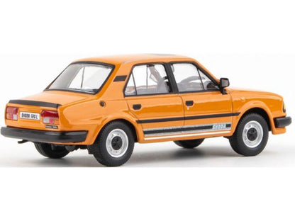 Skoda 120L 1984 Golden Ochre 1:43 Scale Abrex Diecast Model Car-Abrex-Diecast Model Centre