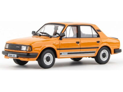 Skoda 120L 1984 Golden Ochre 1:43 Scale Abrex Diecast Model Car-Abrex-Diecast Model Centre
