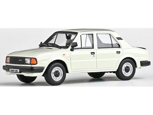 Skoda 120L 1984 Ice White 1:43 Scale Diecast Model Car – Abrex-Abrex-Diecast Model Centre