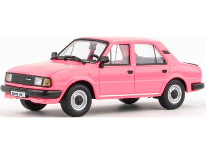 Skoda 120L 1984 Pink 1:43 Scale Abrex Diecast Model Car-Abrex-Diecast Model Centre